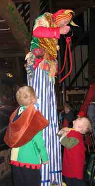 Medieval Jester at the Mead Hall